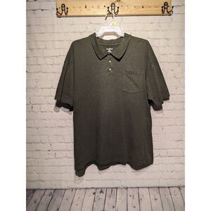 Carhartt green polo shirt size 2x
